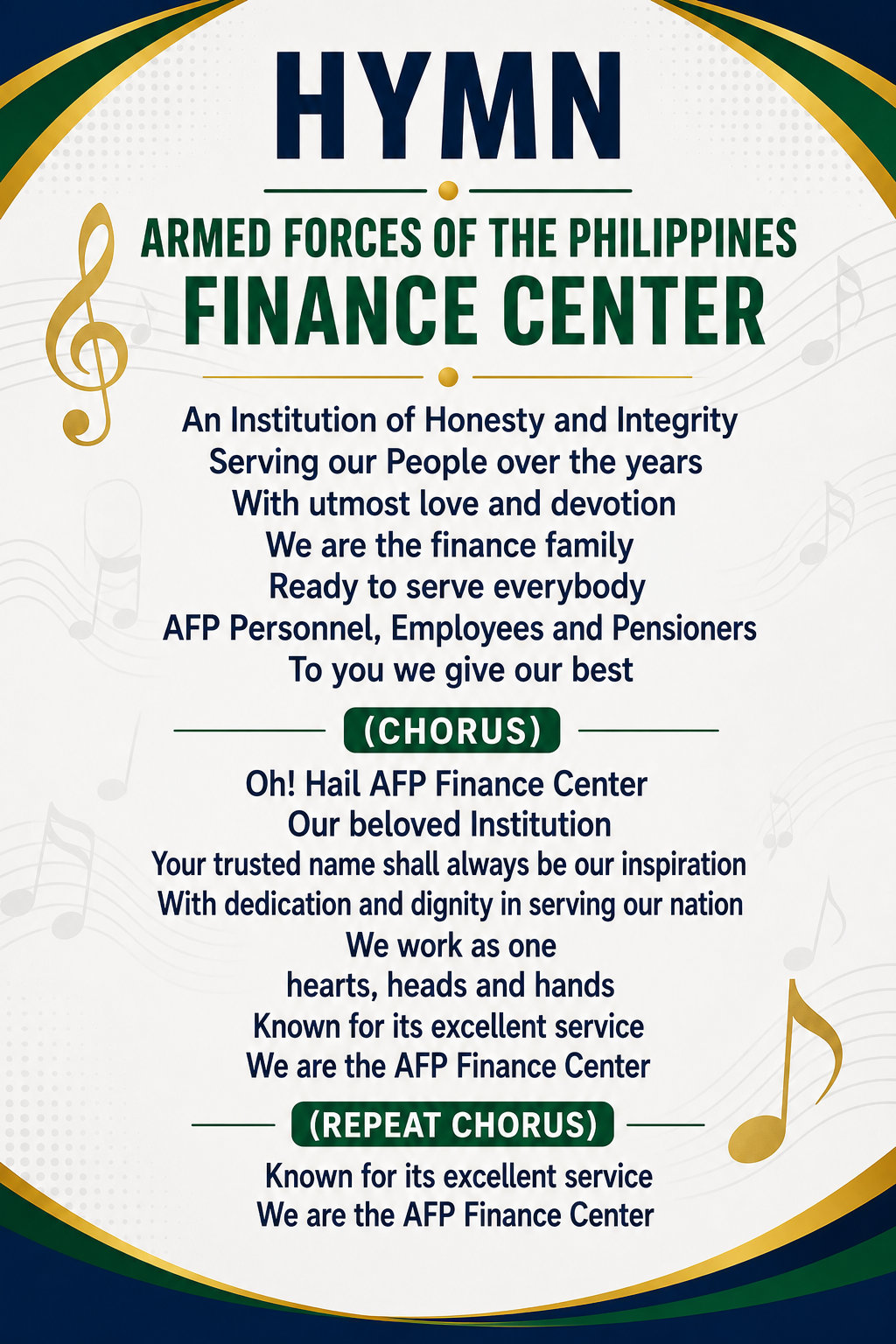 AFPFC Hymn